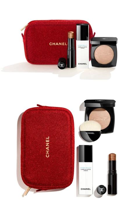 chanel holiday pouch 2020|chanel christmas gift sets.